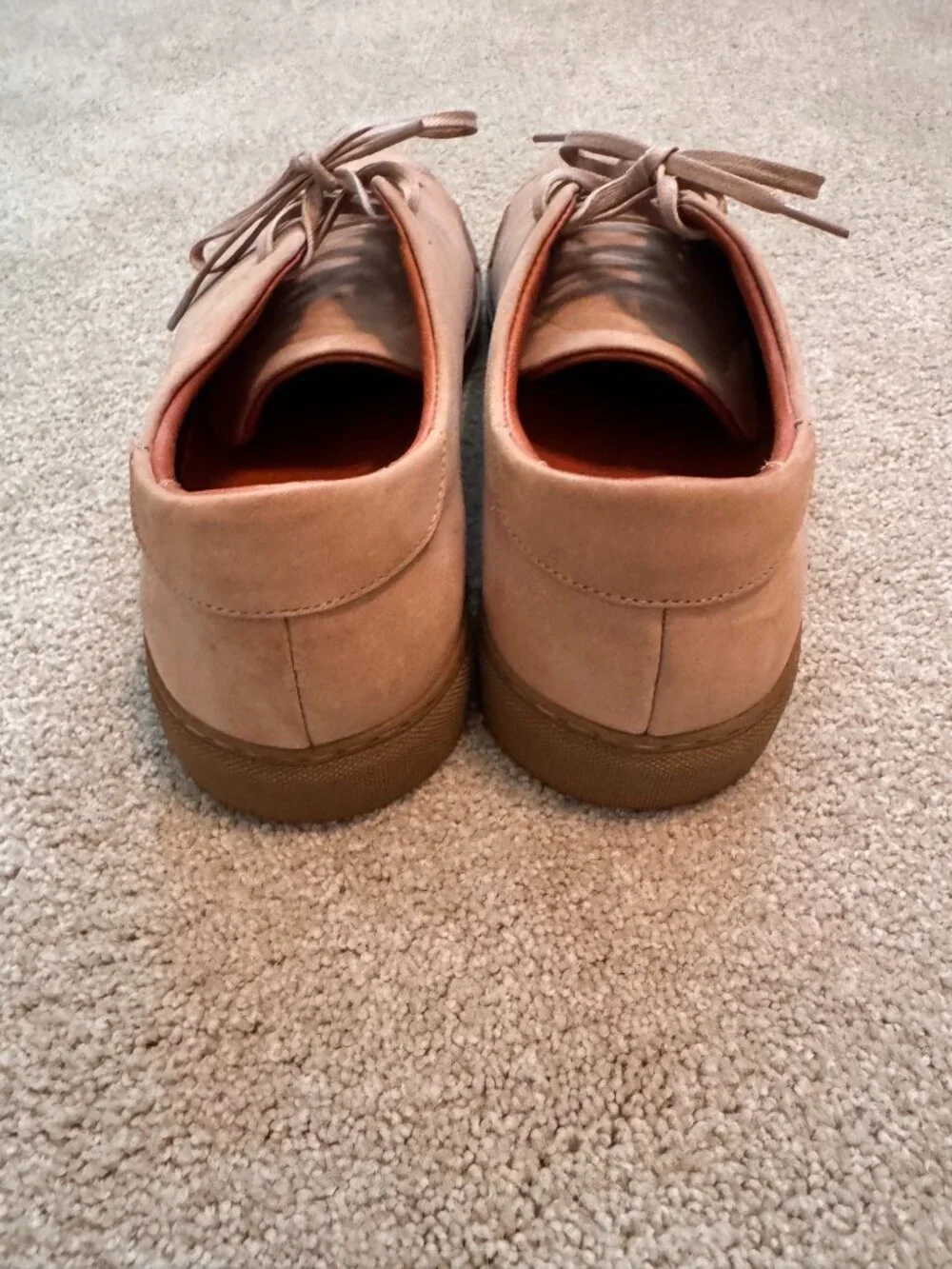 Beckett Simonon Nubuck Leather Sneakers – Sand/Gum – Men's Size 10